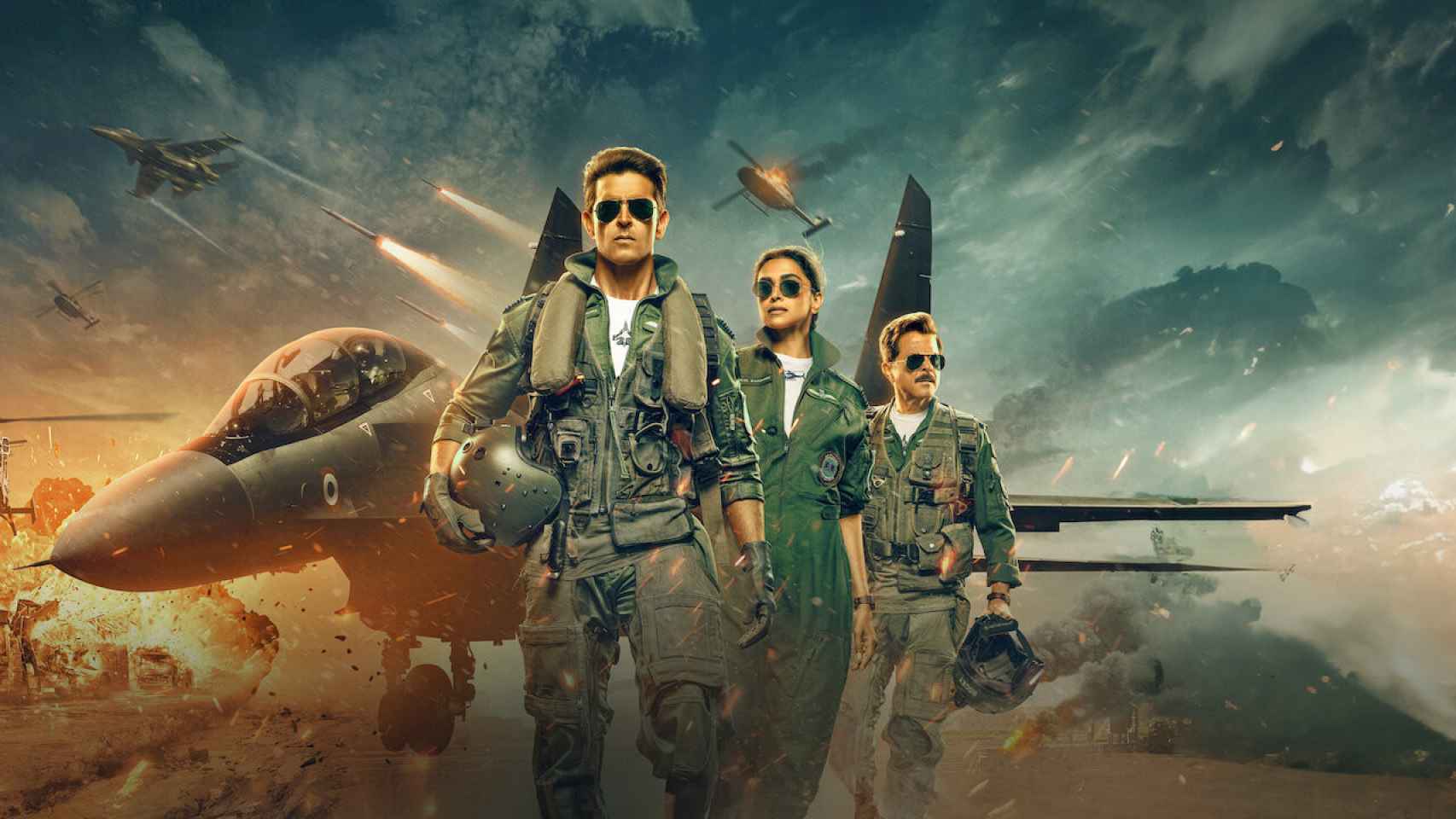 Netflix: la película de acción india al estilo 'Top Gun' que se ha convertido en lo más visto