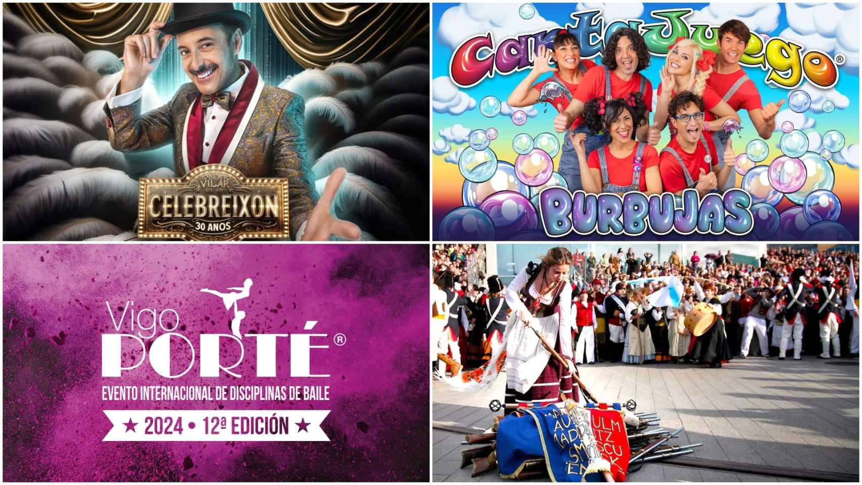 Estos son los grandes eventos que se celebrarán en Vigo este mes de abril