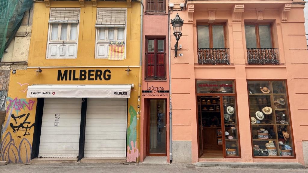 La Estrecha forma parte ahora de una tienda de sombreros. EE