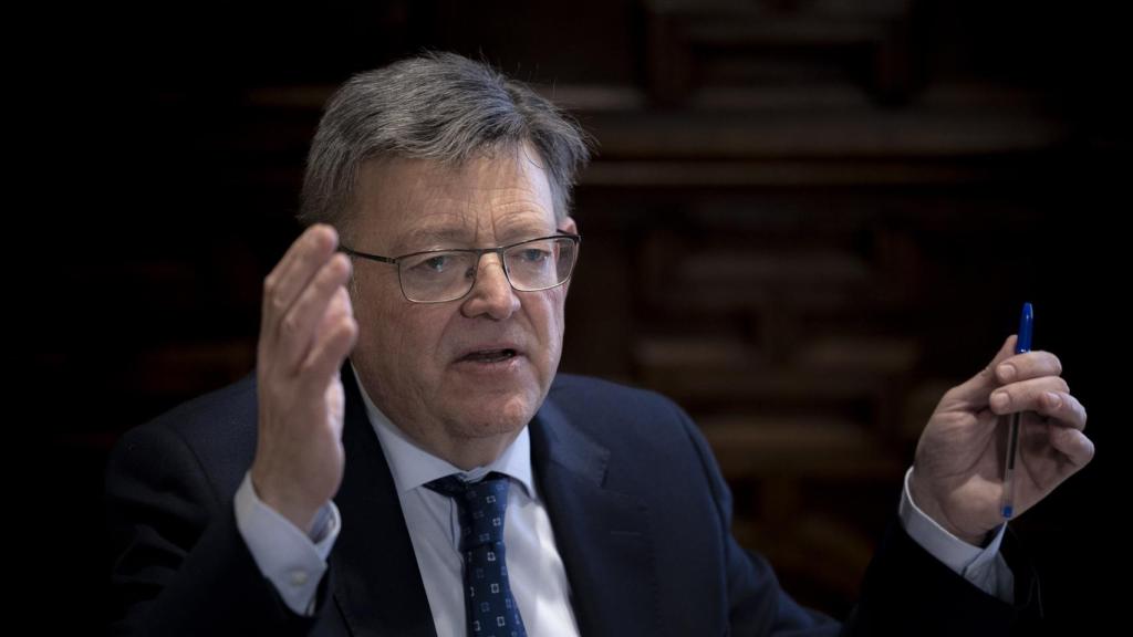 Ximo Puig, en el Palau de la Generalitat Valenciana.