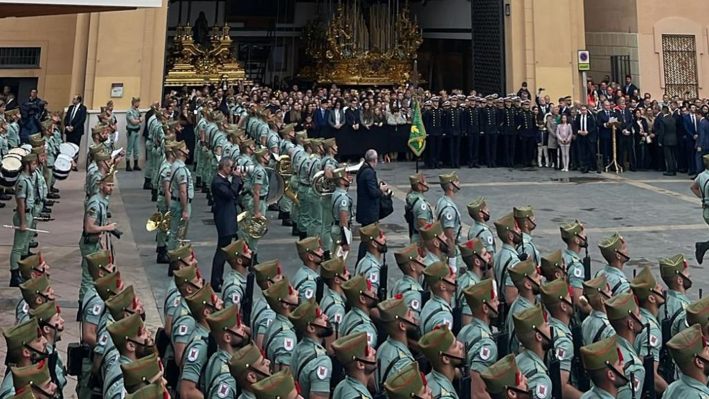 La Legión en la plaza