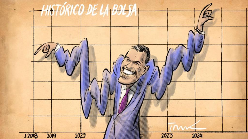 Ilustración de Pedro Sánchez.