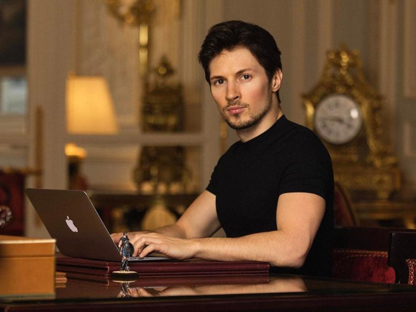 Pável Dúrov, creador de Telegram, en París.