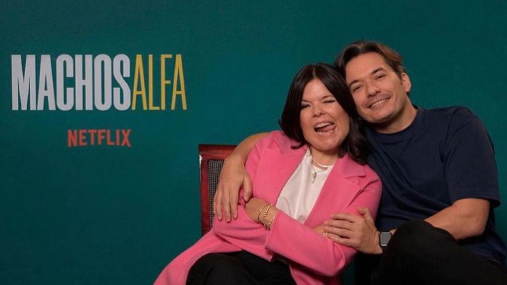 Alberto y Laura Caballero,  en 'Machos Alfa'.