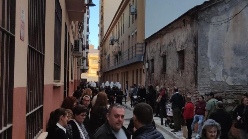 Las puertas de la casa hermandad de la Piedad.