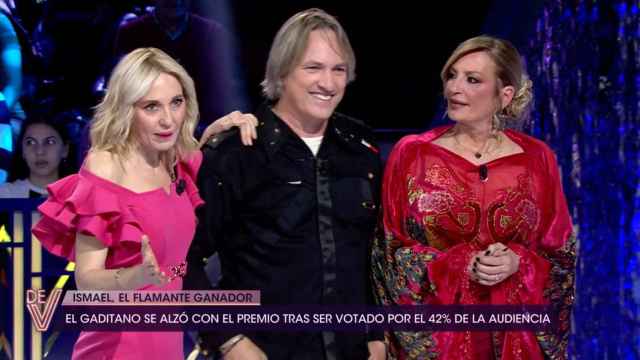 Ania Iglesias, Ismael Beiro y María José Galera en 'De viernes'.