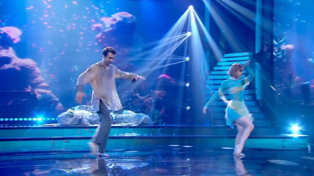 Bruno Vila y Marta Blanco en 'Bailando con las estrellas'.