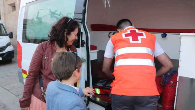 Dispositivo de Cruz Roja en la Semana Santa de Zamora