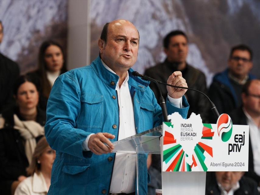 El presidente del Euzkadi Buru Batzar, Andoni Ortuzar.