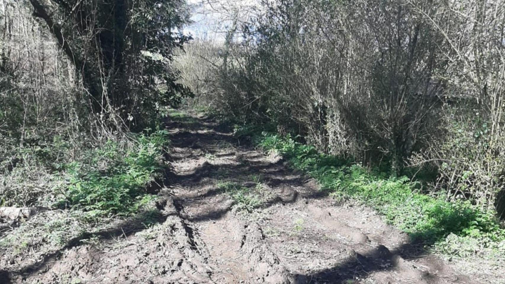 El Concello de Miño (A Coruña) denuncia los daños causados en la Fraga dos Muíños do río Xarío