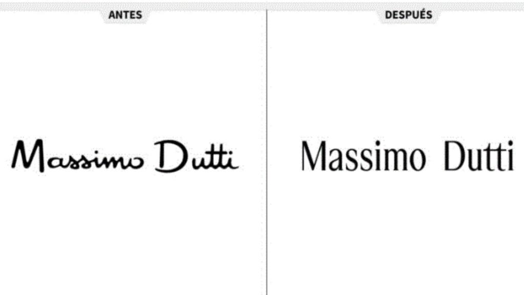 La crítica al nuevo logo de Massimo Dutti que se está haciendo viral