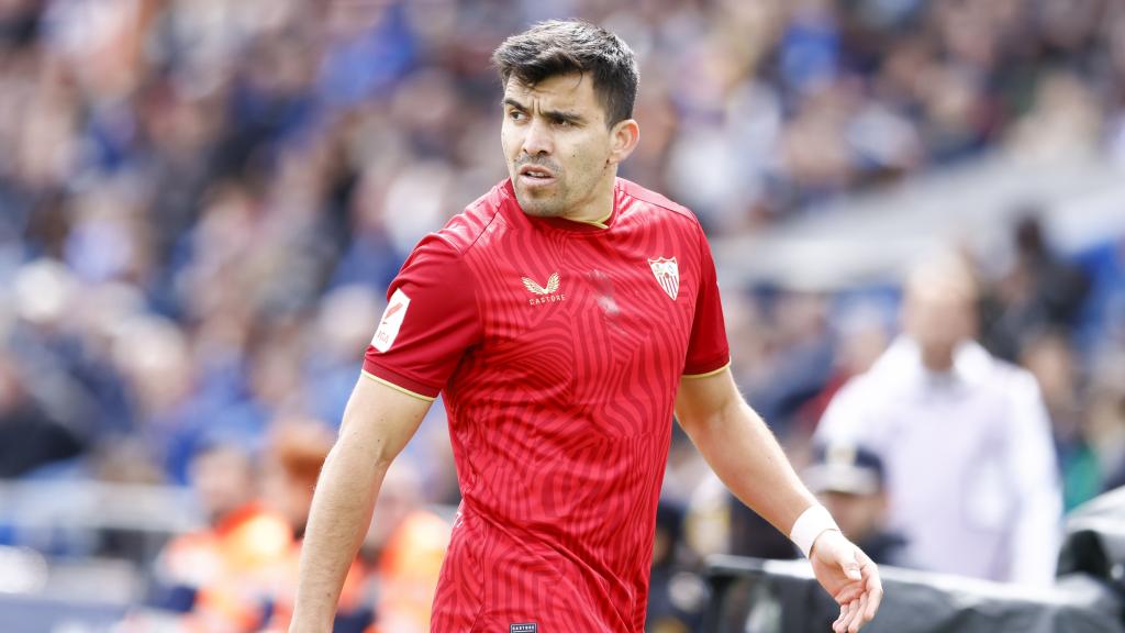 Marcos Acuña, en el Coliseum Alfonso Pérez de Getafe