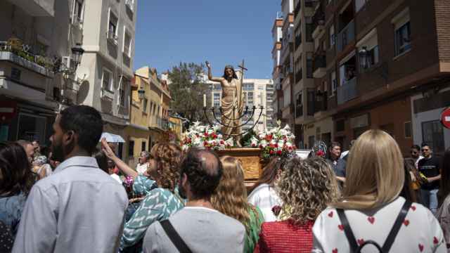 Imagen de archivo del desfile del Domingo de Resurrección de la Semana Santa Marinera de Valencia
