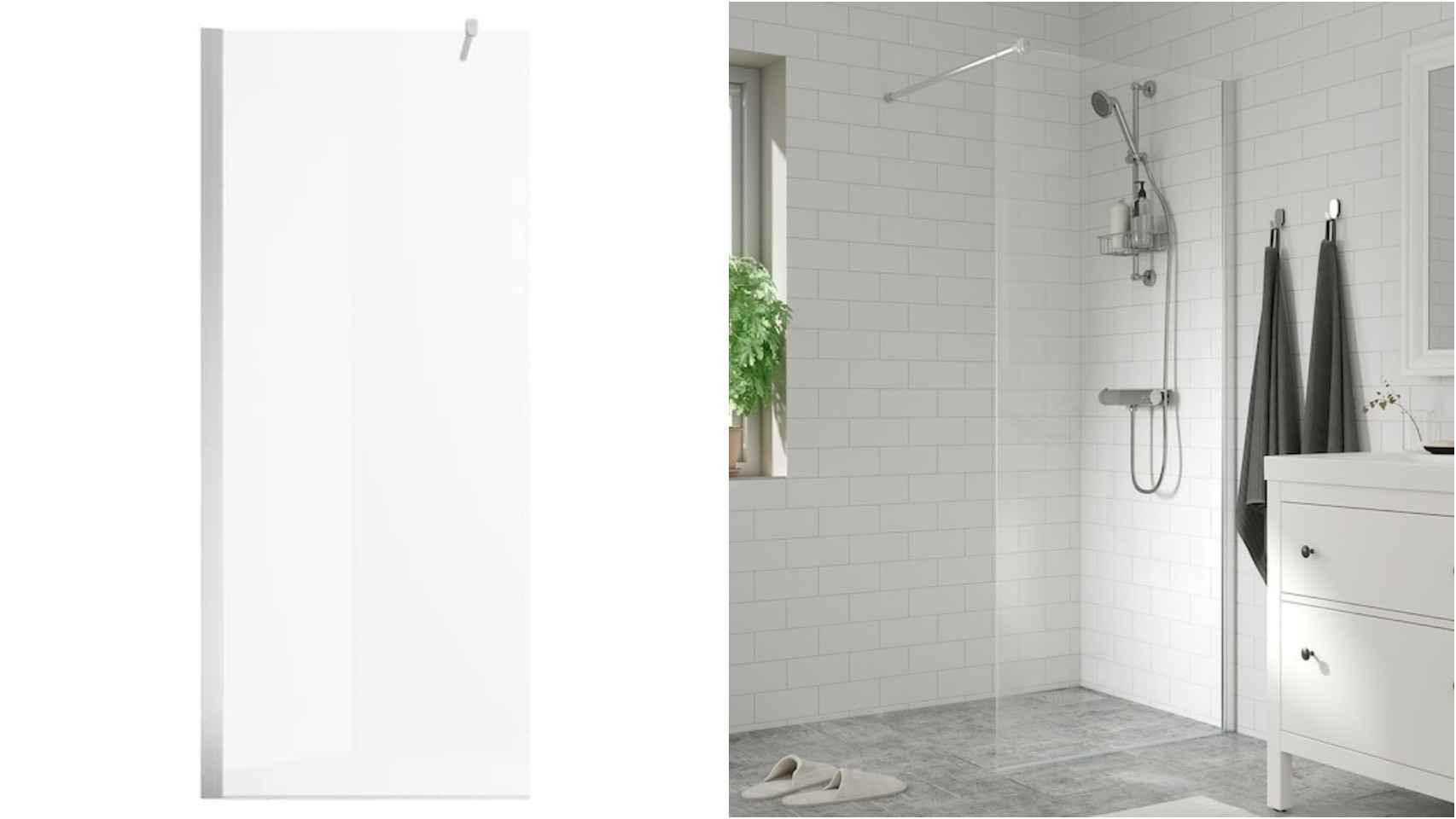 La nueva mampara de Ikea que arrasa en ventas en España y es perfecta para el baño.