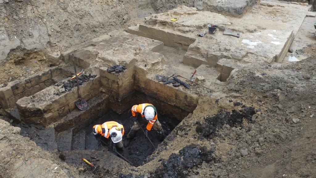 Excavación del molino