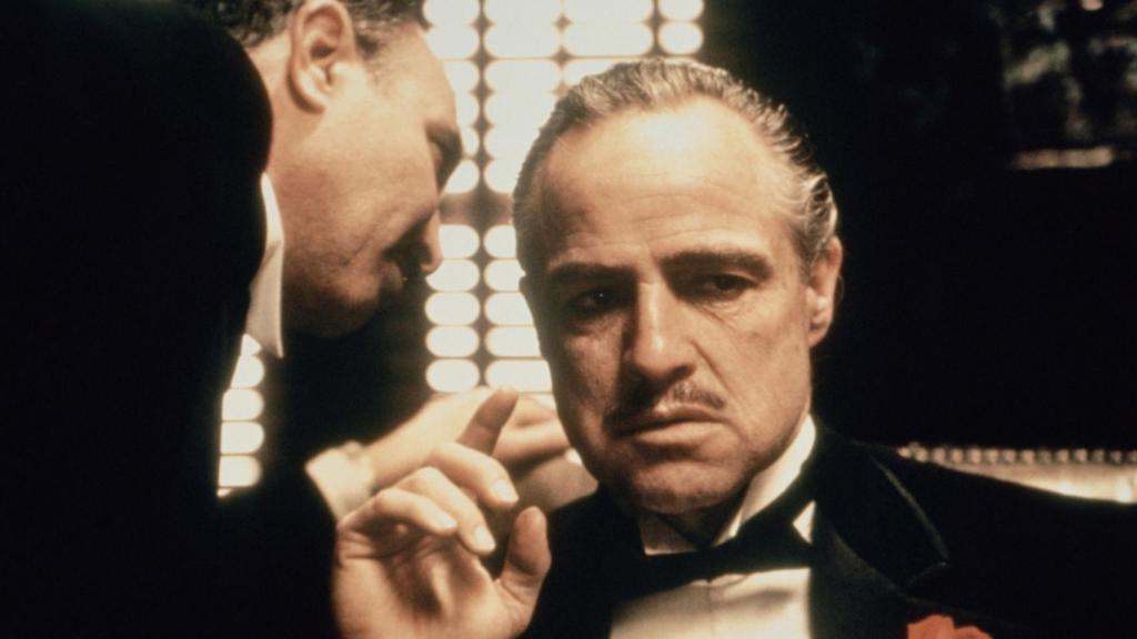 Marlon Brando en 'El padrino' (Francis Ford Coppola, 1972)