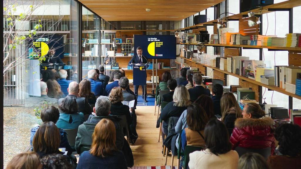 Mariano de Paco presentando el programa de 2024, este lunes.