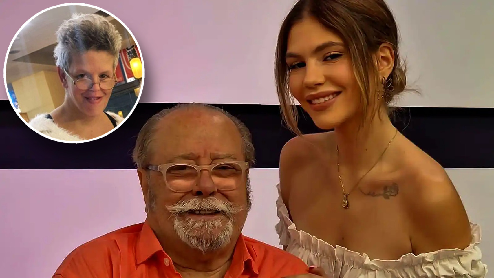 Nuria, Paco y Ana Arévalo en un fotomontaje de El Español.