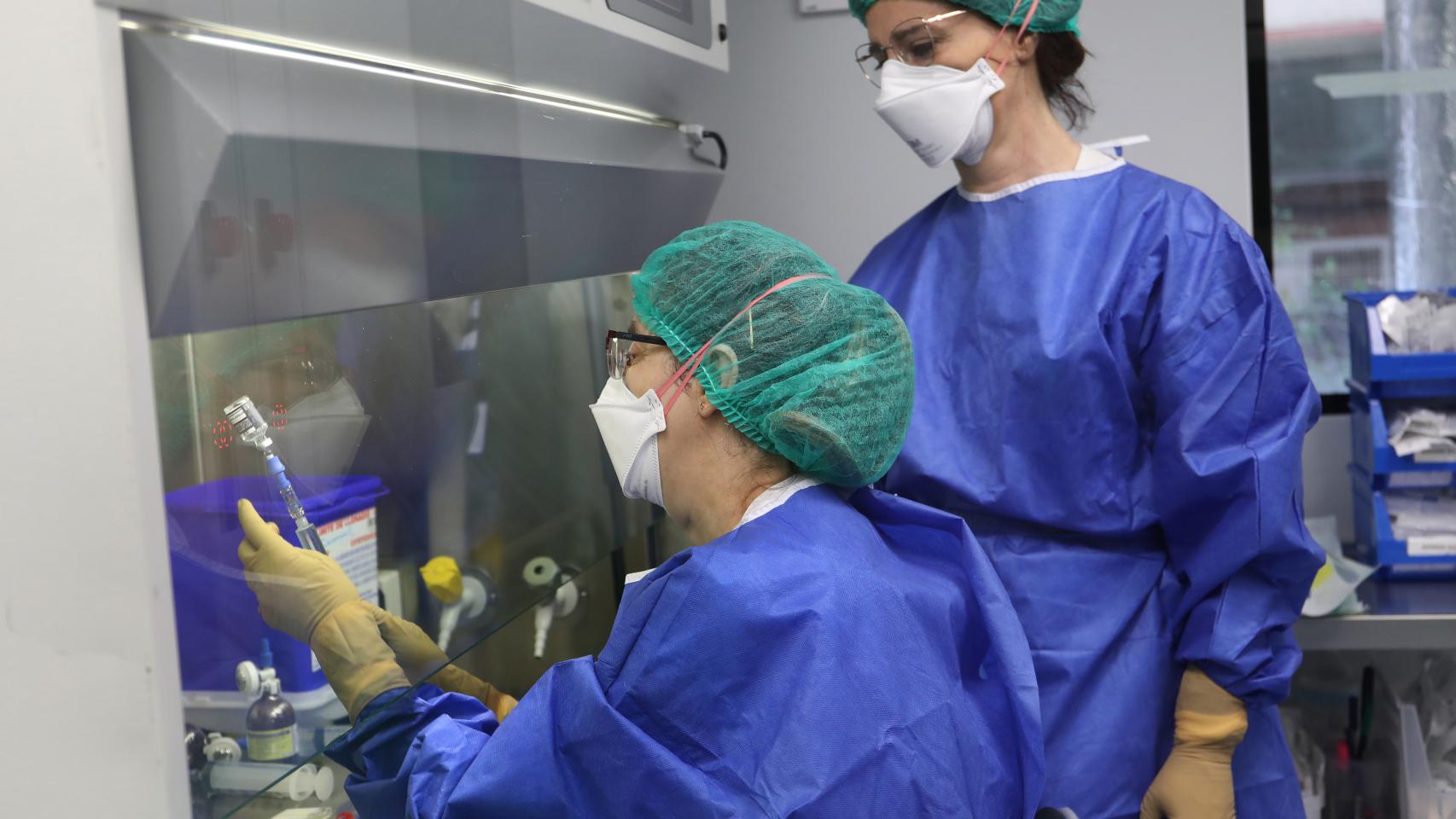 Médicos en el Hospital Río Carrión de Palencia