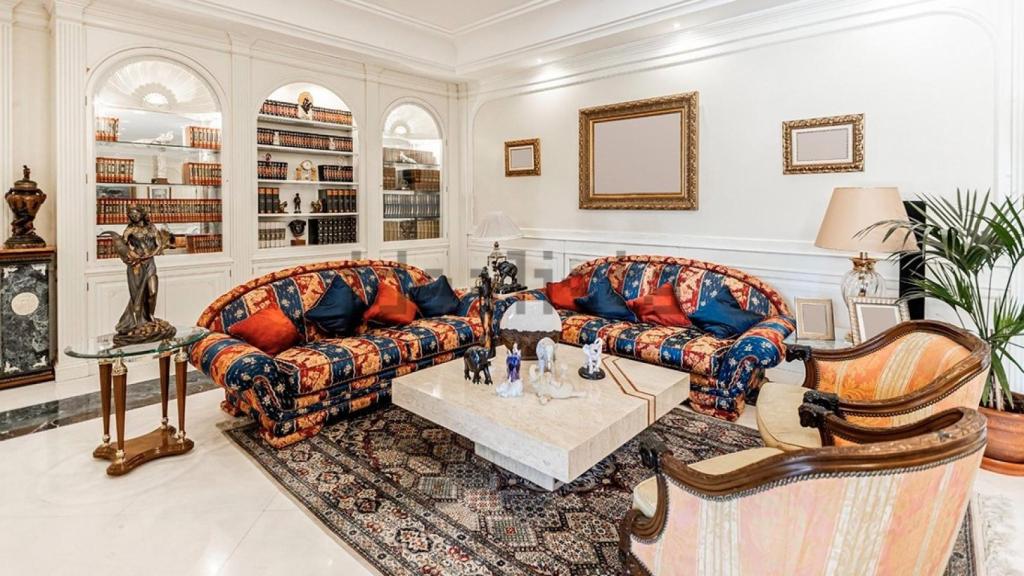 Una de las estancias de la casa de José Luis Moreno.