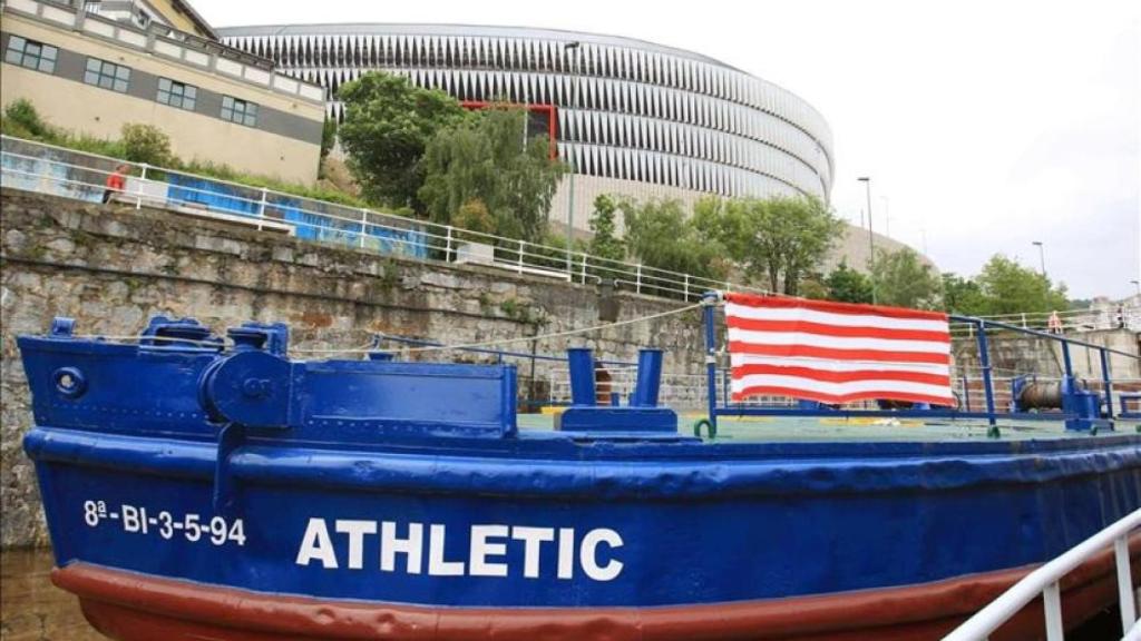 La Gabarra del Athletic Club.