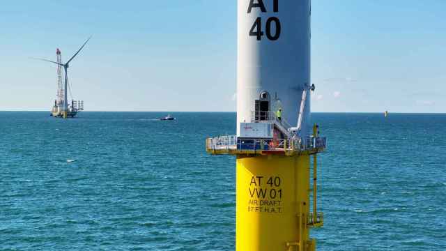 El parque eólica marino Vineyard Wind de Iberdrola, ubicado en EEUU.