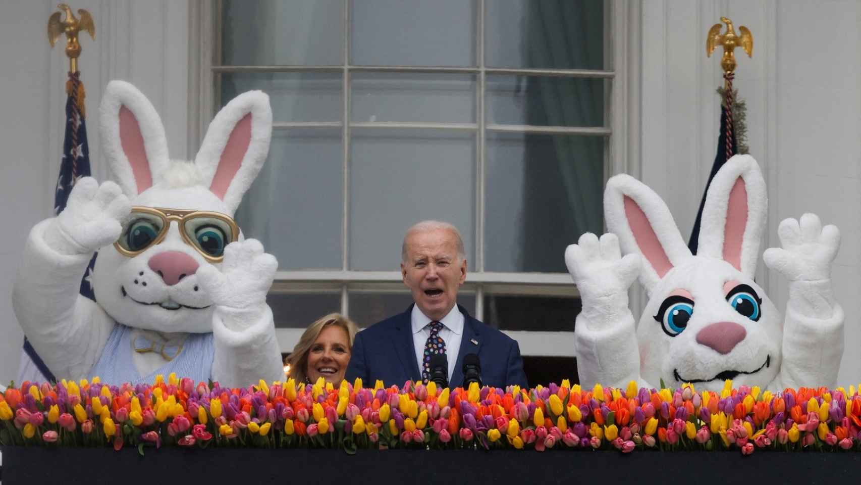Los Biden abren la Casa Blanca a miles de niños por el lunes de Pascua.