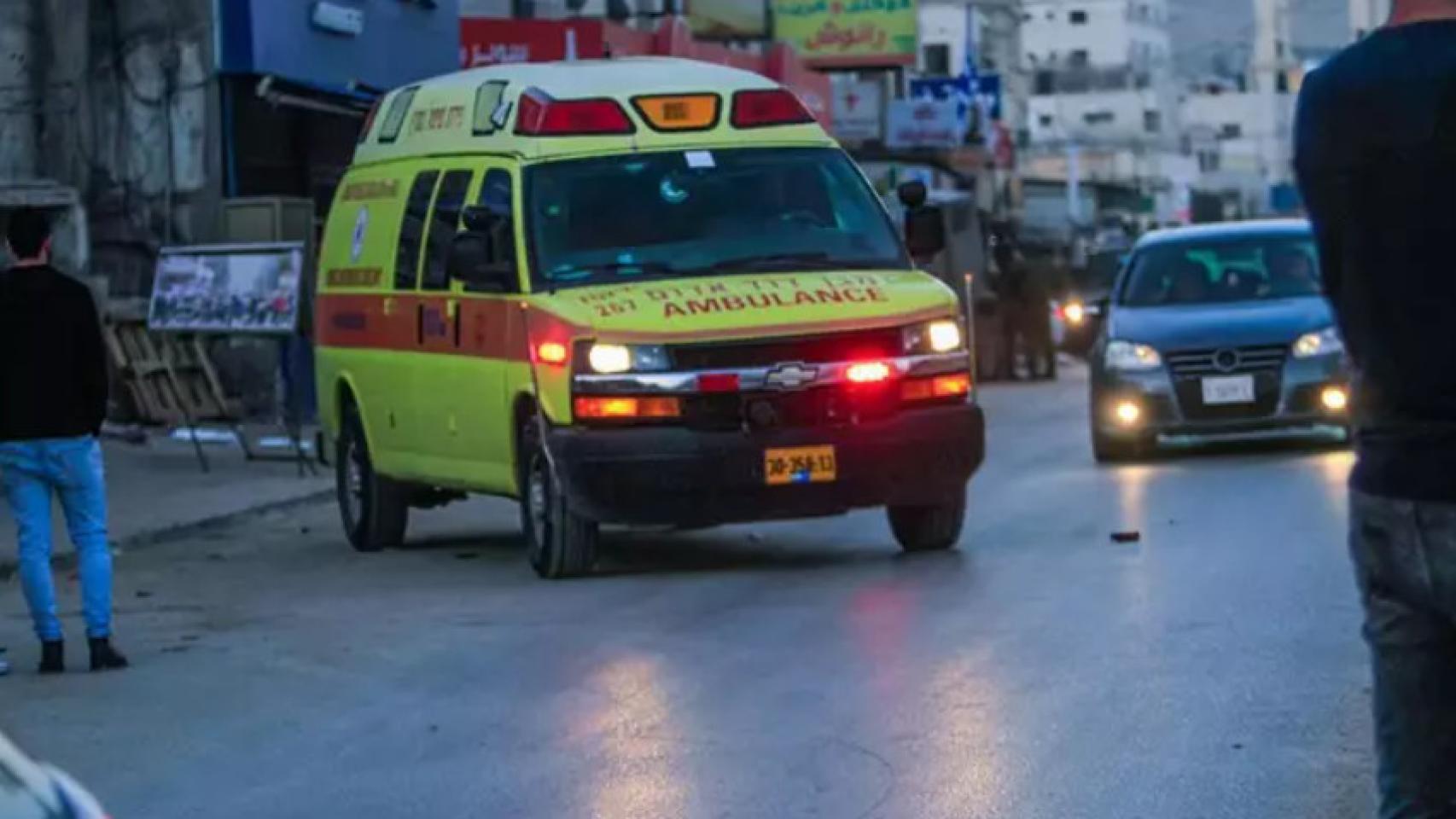 Imagen de archivo del servicio de ambulancias israelí.