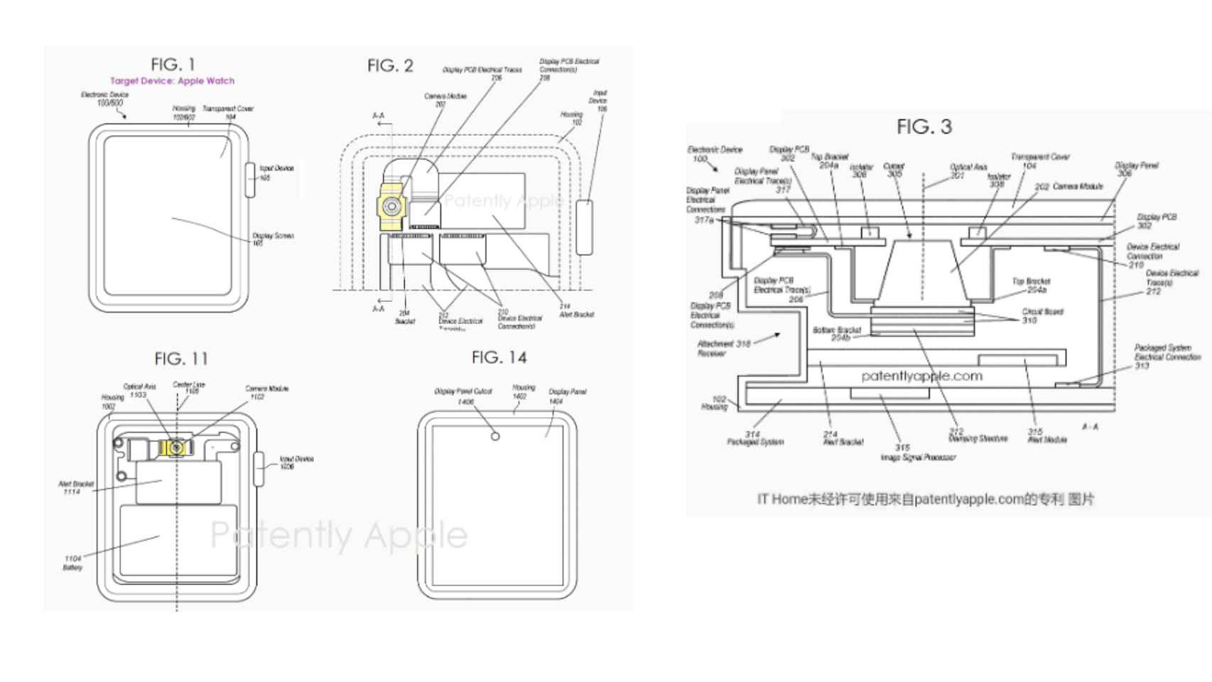 Las patentes del Apple Watch.