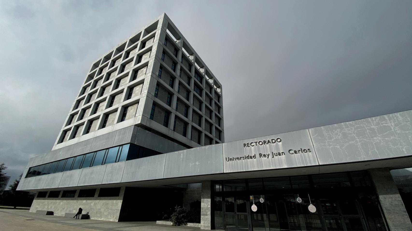La fachada del rectorado de la Universidad Rey Juan Carlos.