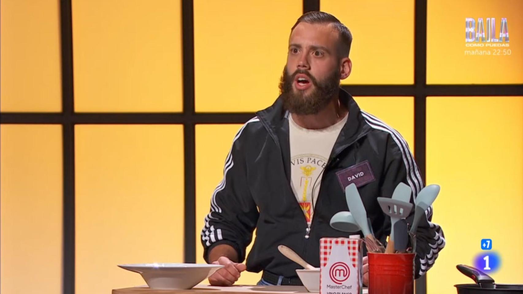 David  en ‘MasterChef 12’.