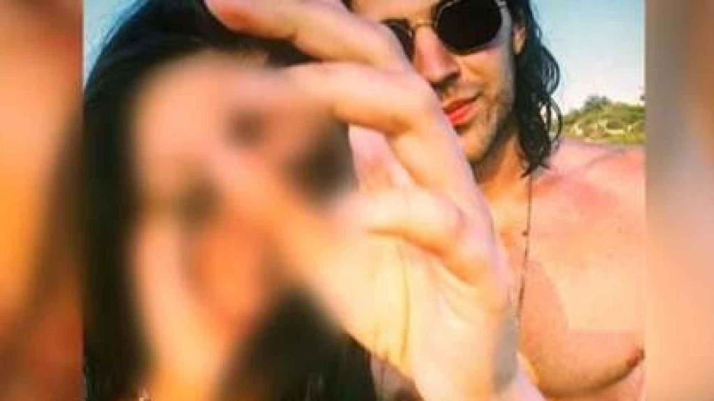 Daniel Sancho y su exnovia, en una imagen de sus redes sociales.