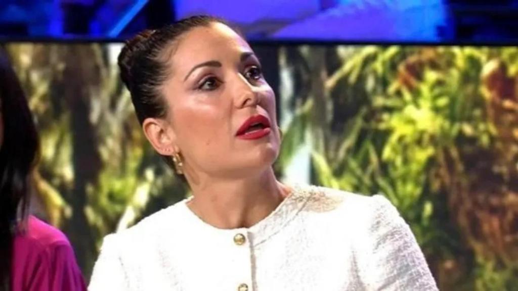 Nagore Robles en el plató de ‘Supervivientes’.