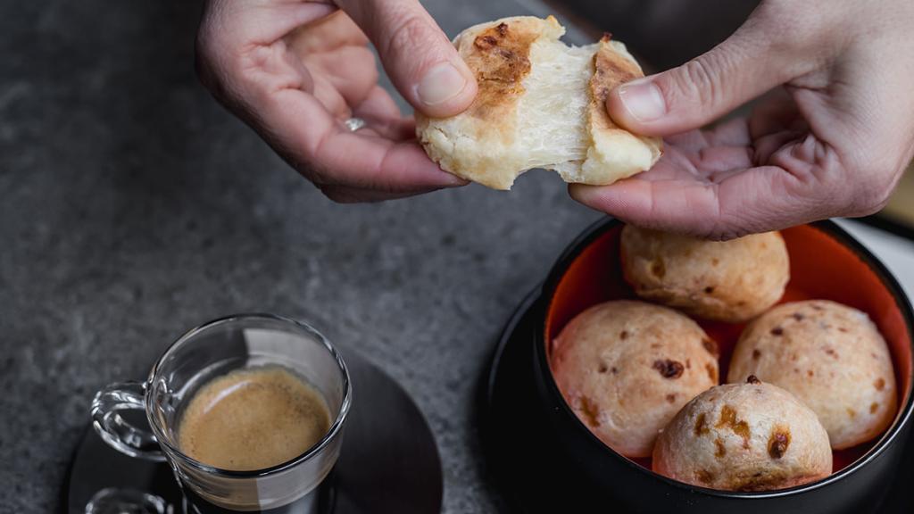 Pan de queso de The Goood Açaí.