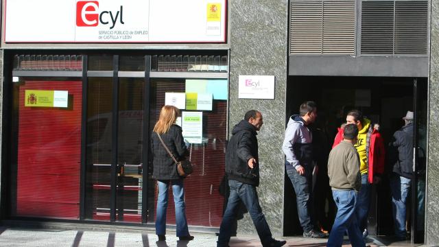 Imagen de una oficina del Ecyl en Ponferrada