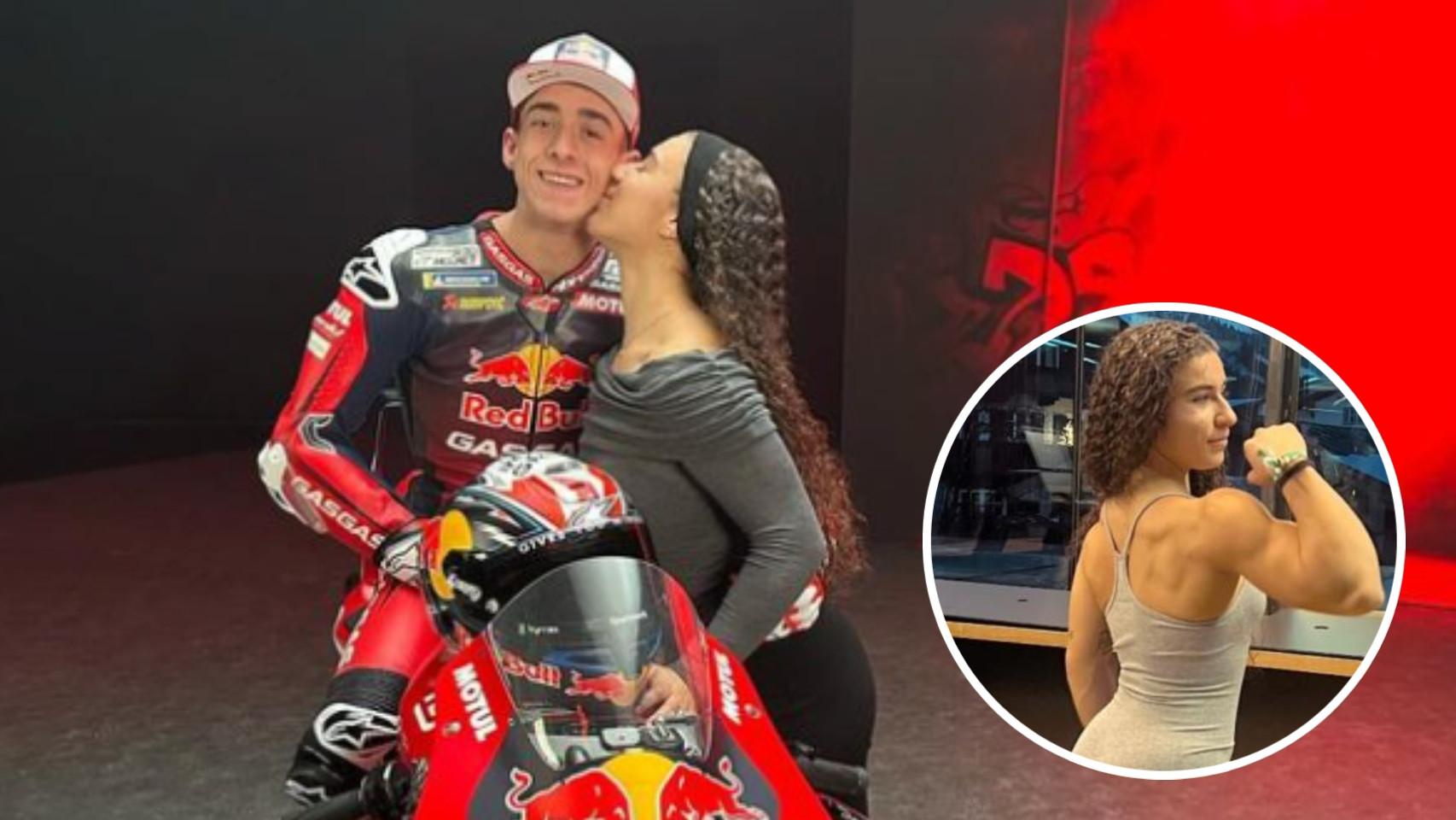 Pedro Acosta, junto a su novia Desirée Piqueras