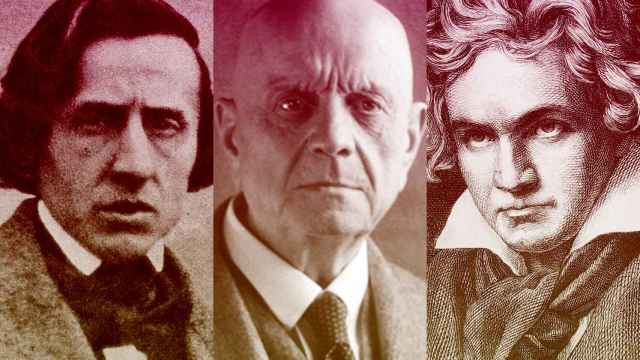 Chopin, Sibelius y Beethoven