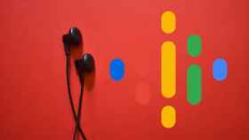 Auriculares con el logotipo de Google Podcasts