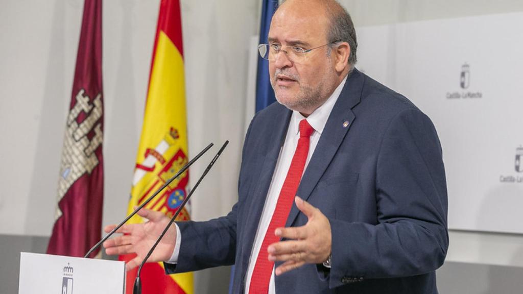 José Luis Martínez Guijarro en rueda de prensa.