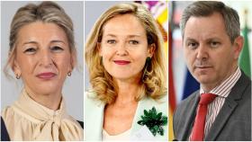 El patrimonio de los ministros coruñeses en 2023: Yolanda Díaz, Nadia Calviño y José Miñones