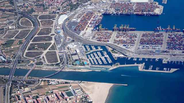 La ZAL junto al Puerto de Valencia, en una imagen de archivo. ValenciaPort