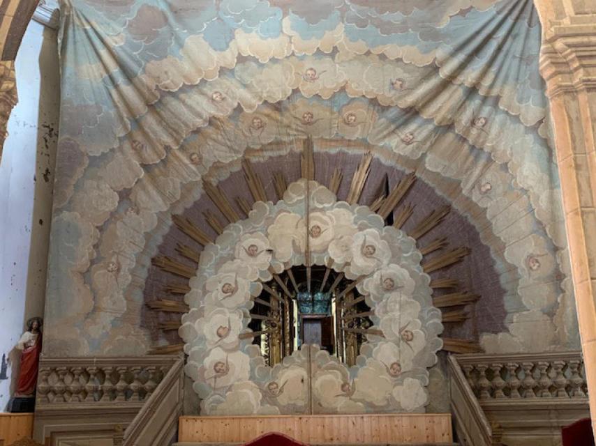 El Trampantojo de Ventosa de la Cuesta en la Iglesia de la Asunción