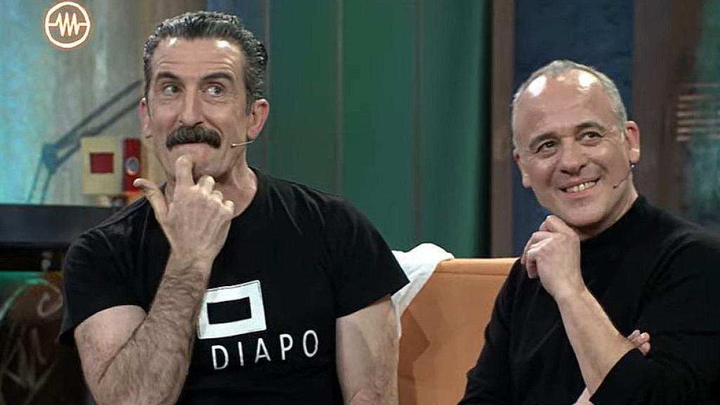 Luis Zahera y Javier Gutiérrez en 'La Resistencia'.