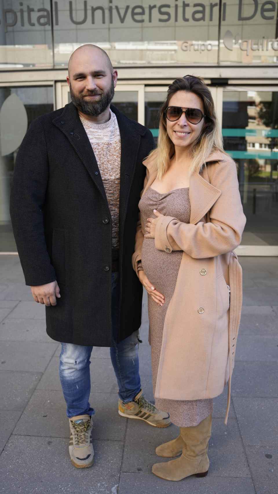 Gisela junto a su marido en una fotografía en diciembre de 2023.