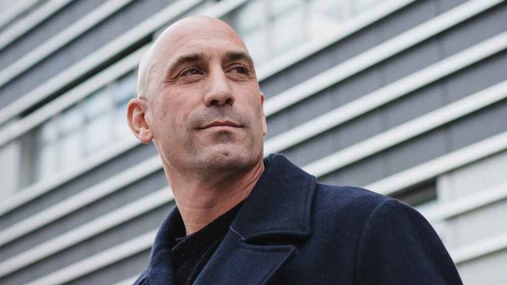 Luis Rubiales, durante su entrevista en EL ESPAÑOL