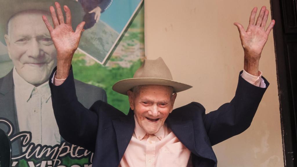 Juan Vicente Pérez Mora el 17 de junio de 2020 en su casa de San José de Bolívar, Venezuela.