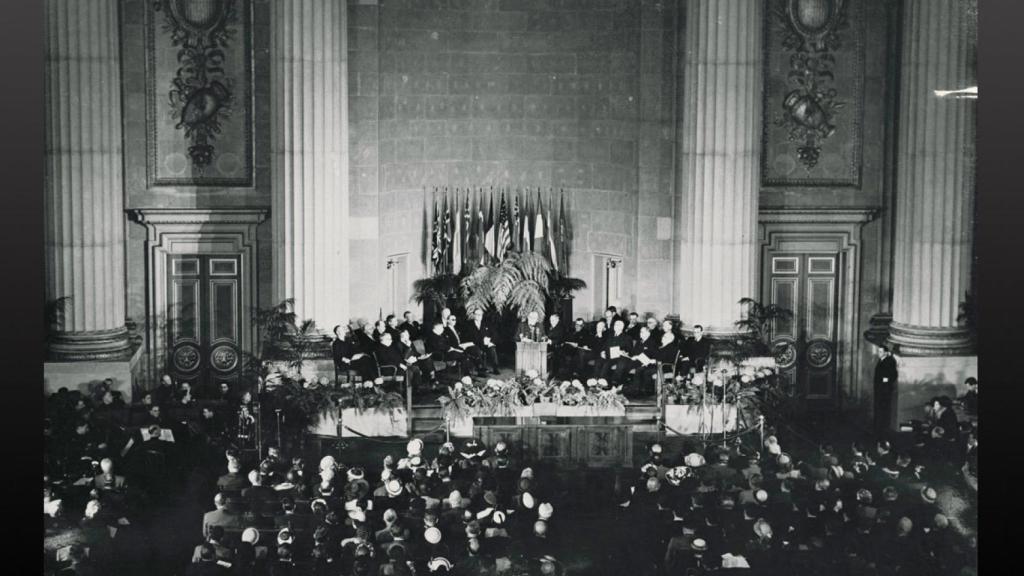 Firma del Tratado de Washington el 4 de abril de 1949