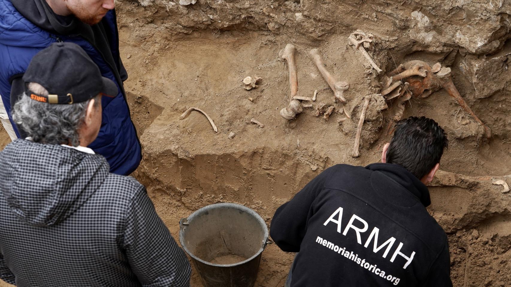 Encuentran restos óseos que podrían ser de Pedro de la Calle, asesinado en Mojados por los pistoleros franquistas en 1936