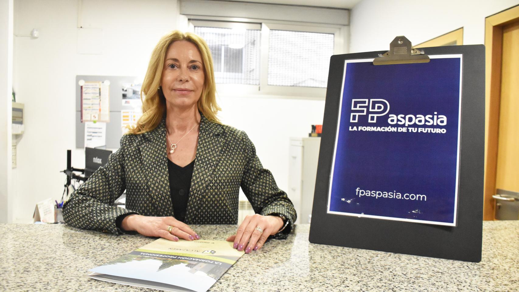 Nieves García Blanco, directora del Centro Alcazarén de Formación Profesional de Aspasia