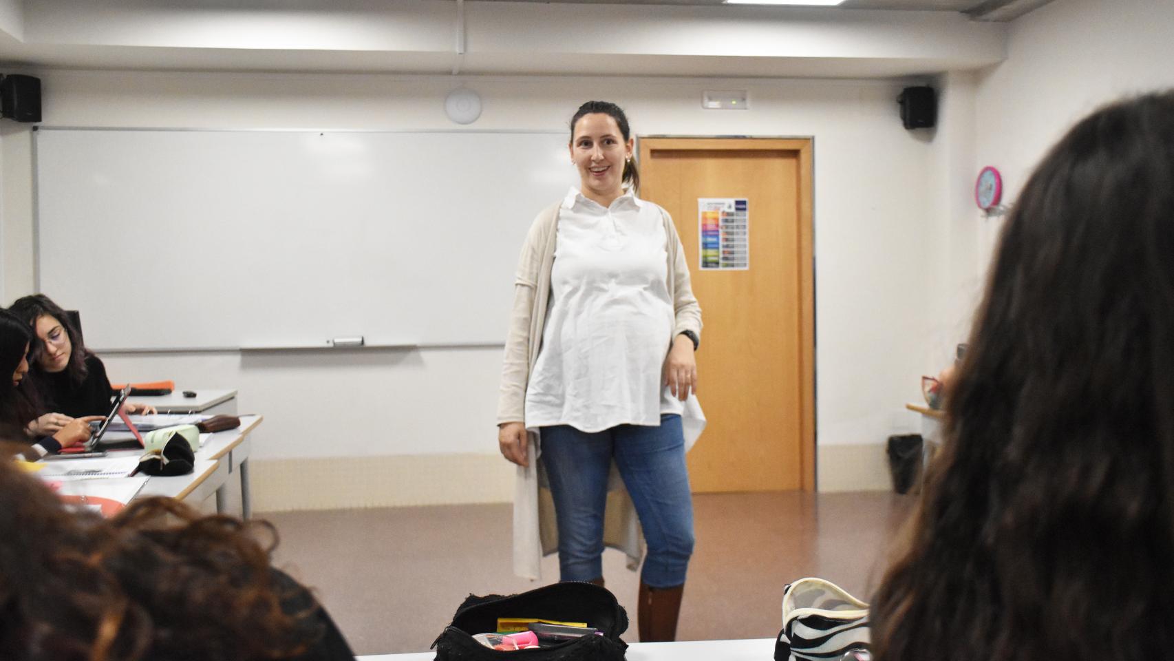 Una de las clases de Educación Infantil en el Centro de Formación Profesional Alcazarén de Valladolid